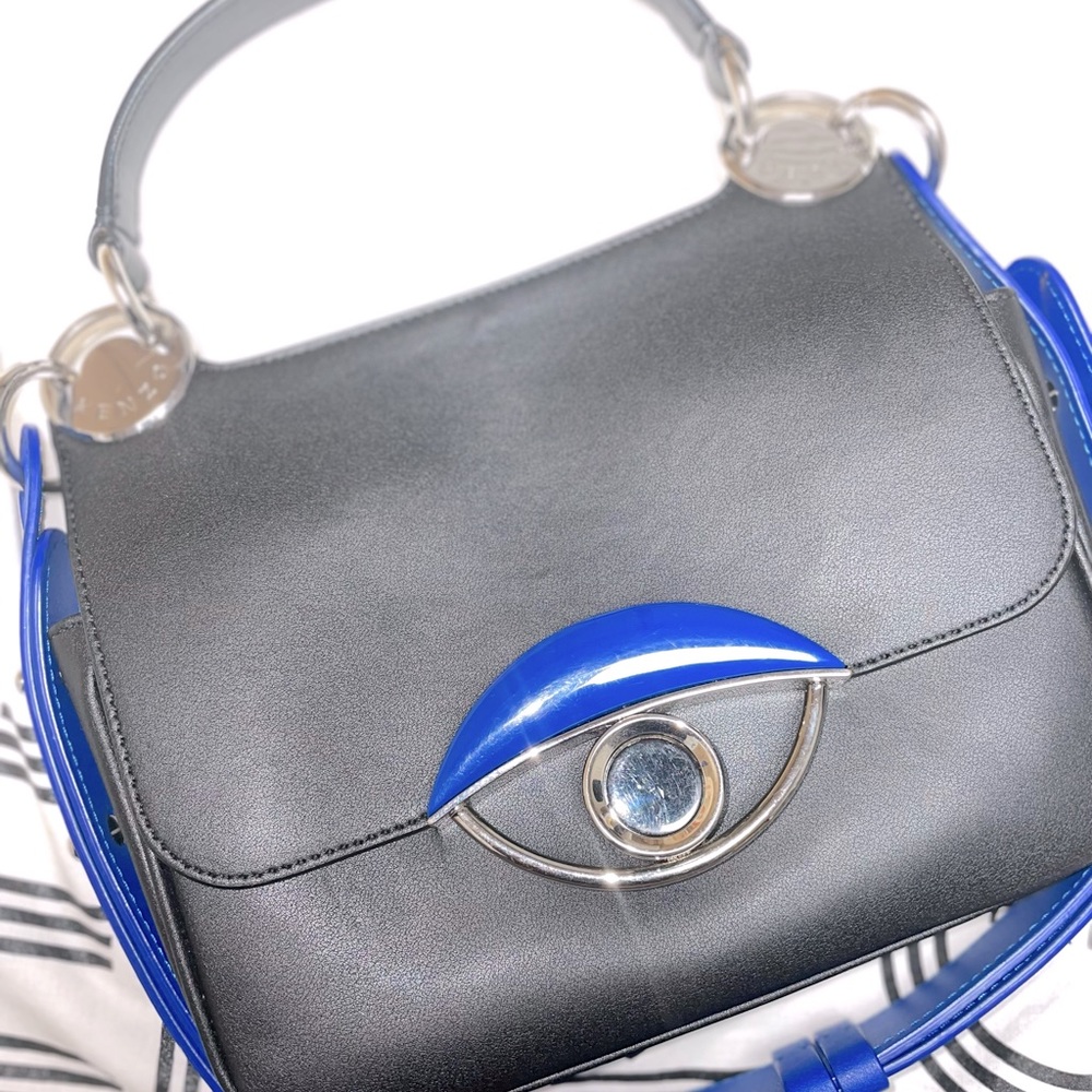 Kenzo Medium Black & Blue Tali Crossbody Bag